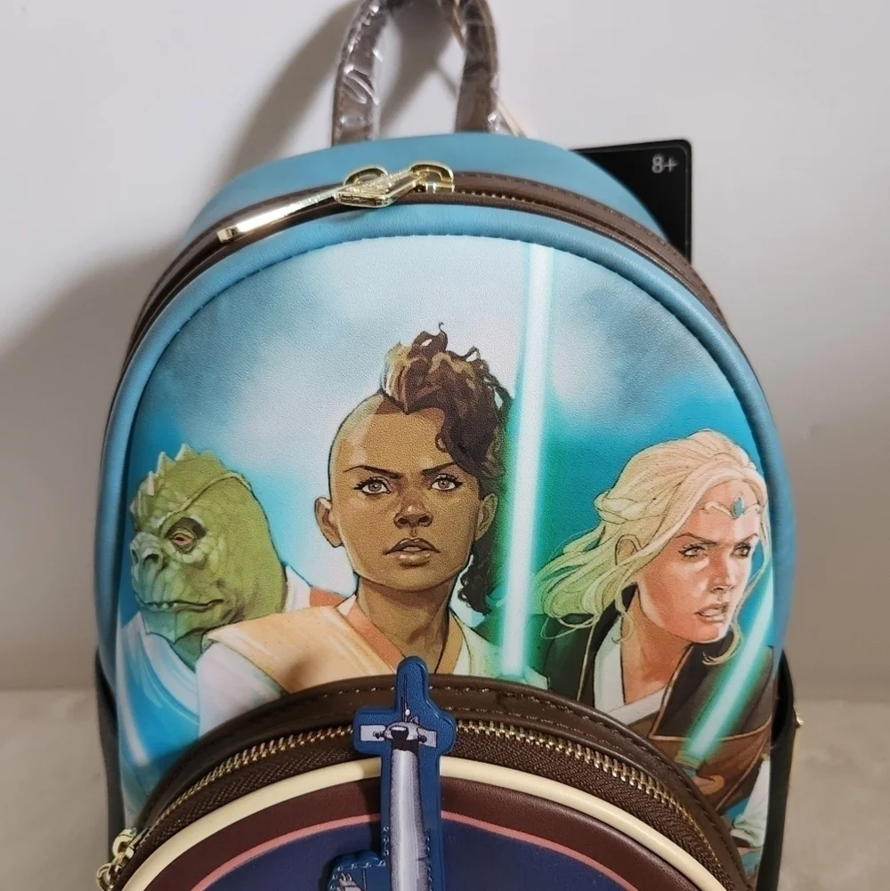 Loungefly Disney Star Wars The High Republic Comic Cover Mini Backpack NWT
